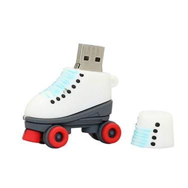 Imagem de Patins de 16 GB Modelo USB 3.0 Flash Drive Flash Drive 3.0 Pen Drive USB Jump Drive Memory Stick Zip Drive USB U Disk USB 3.0 Stick USB Disk USB Flash Memory - Vermelho