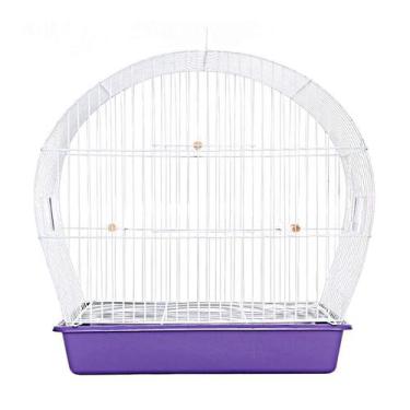 Imagem de Gaiola para Pássaros Arco Top Master Lilás Monaco