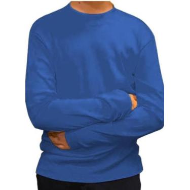 Imagem de Kit 3 Camiseta Básica infantil Menino e Menina Unisex  Manga Longa Mal