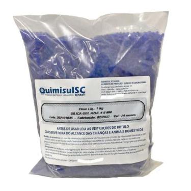 Imagem de Sílica Gel Azul 1-3 Mm - 1Kg - Sílicanew
