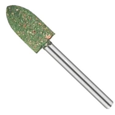 Imagem de Ponta Montada 8Mm Cônica Borracha Gergelim Para Retifica 3Mm - Dremax