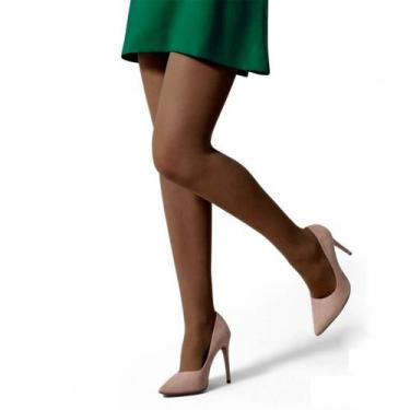 Imagem de Meia Calça Feminina Clássica Fio 15 Preta - SELENE, Preto, M