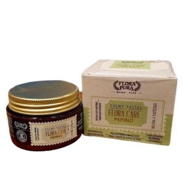 Imagem de Creme Facial De Pepino Flora Care 100G - Flora Pura, Gel/creme