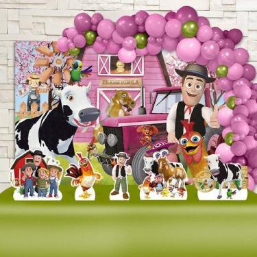 Imagem de Kit Festa Ouro Fazenda  Zenon Rosa - IMPAKTO VISUAL