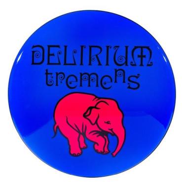 Imagem de Luminoso de Parede Cerveja Delirium Tremens Azul Retrô Vintage Bar, Ga