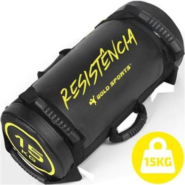 Imagem de Power Bag Gold Sports Resistência 15 kgs, Único, Unissex, Preto