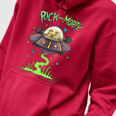 Imagem de Blusa Moletom Genuine Grit Masculina Estampada Algodão 30.1 Rick e Mor