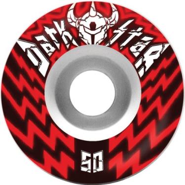 Imagem de Darkstar Rodas Sizzle (Branco/Vermelho, 50)