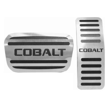 Imagem de Pedaleira Aço Inox Chevrolet Cobalt Automático - GPI Automotive