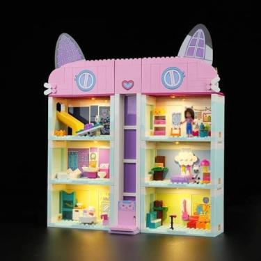 Imagem de Rorliny LED Light Kit for Lego Gabby's Dollhouse 10788 Building Set, Creative Lighting kit Compatible with Lego 10788 (Lights Only, No Lego Set)