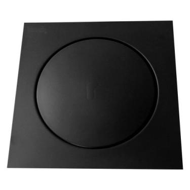 Imagem de Ralo Click Inteligente 15x15 cm Black 5000 - Império das Torneiras