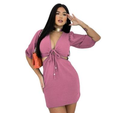 Imagem de Vestido duna festa manga princesa bufante  1012 - WE SHINE, 23 rose, G