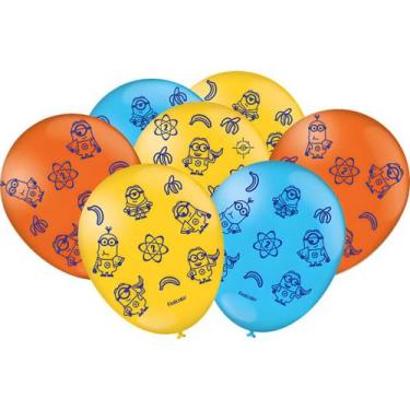 Imagem de Balão Decorativo Bexiga Temática Especial Meu Malvado Favorito 4 Anive