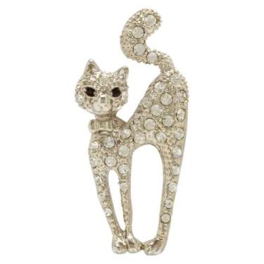 Imagem de Broche Strass Gato BRG7854 - Akasaki