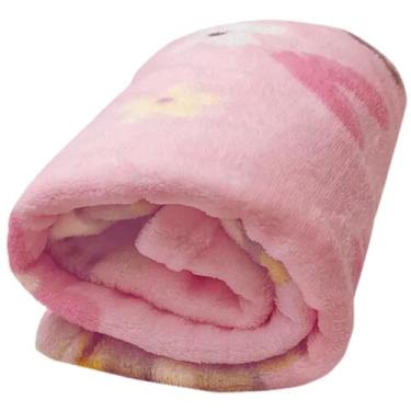 Imagem de Cobertor Bebe Manta Estampada YaYa Coala Rosa 90x110cm - Hazime Enxova
