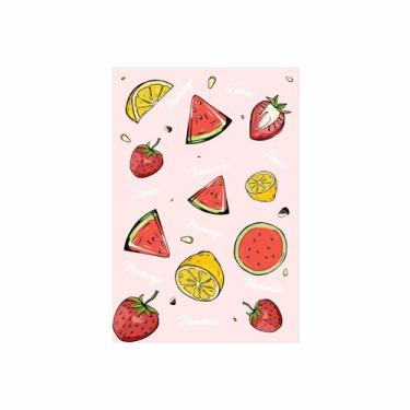Imagem de Placa Decorativa MDF Frutas Melancias e Limões 20x30cm - Quartinhos