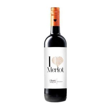 Imagem de Vinho demi-sec i heart merlot tinto 750ml - Ii heart WINES