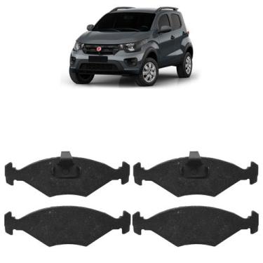 Imagem de Jogo Pastilha de Freio Dianteiro Mobi Easy 2020 A 2022 - Soma Fiat