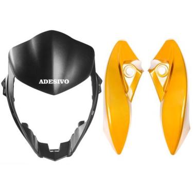 Imagem de Carenagem do Farol CB300  Bananinha Amarelo Caju - Plasmoto