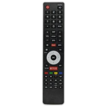 Imagem de Controle Remoto para Tv Hisense Netflix EN 33911hs - Lelong