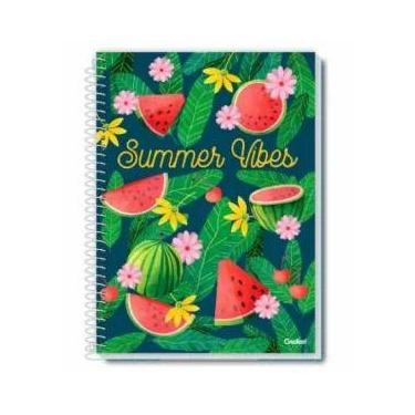 Imagem de Caderno Universitário 10 Matérias 200 Folhas My Collection Feminino Cr