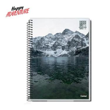 Imagem de Caderno Universitário Happy 160 Folhas 10 Matérias Credeal C/3 Unid.