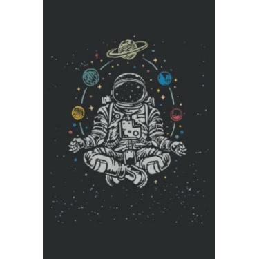 Imagem de Astronomer Yogi Meditation Astronaut: Lined Journal & Diary for Writing & Notes for Girls and Women, Memo Diary Subject Notebooks Planner, 6"x9"