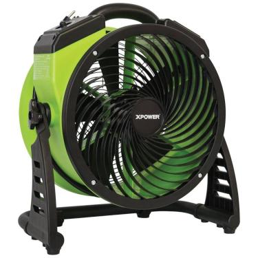 Imagem de Ventilador de Piso Reforçado Para Sala Inteira, 4 Velocidades, 110V, XPOWER FC 200, Verde