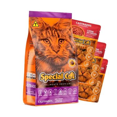 Imagem de Ração Special Cat Adultos Castrados - 20Kg + ITEM