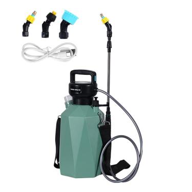 Imagem de HUIOP Garrafa de água atomizadora,Aspersor de ombro recarregável USB Pulverizador elétrico portátil Regador Atomizador Regador Pulverizador de água Multifuncional Pulverizador de plantas de jardim Fer