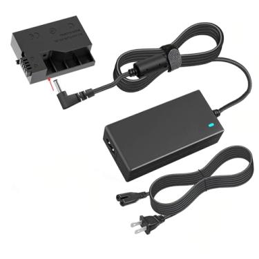 Imagem de F1TP ACK-E8 Adaptador de alimentação AC DR-E8 Kit de acoplador DC Substitui bateria LP-E8 para câmeras Canon EOS Rebel T5i T4i T3i T2i 700D 650D 600D 550D