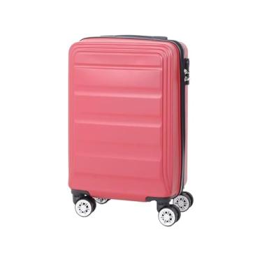 Imagem de Mala De Viagem Bordo 10 Kg Abs 4 Rodas Cadeado Embutido (Vermelha)