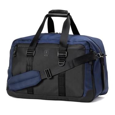 Imagem de Travelpro Bolsa esportiva de viagem de expansão dupla Altitude, 40-48L, fim de semana, durante a noite, resistente à água, homens e mulheres, azul marinho aviador, Aviador azul-marinho, 40-48L, Bolsa