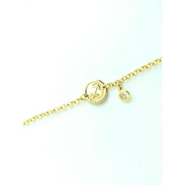 Imagem de Pulseira Belca Signo Sagitário Com Pingente,No Banho De Ouro