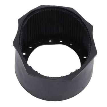 Imagem de Bota de Tanque de Mergulho, Bota de Tanque de Octógonos de Borracha, Bota de Tanque de Cilindro de Liga de Alumínio Plana para Tanque de Mergulho de Fundo Plano de 12l