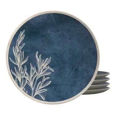 Imagem de Jogo De Pratos Rasos Cerâmica Kit 4 Peças 29cm Coup Spices Alleanza