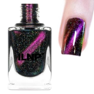 Imagem de Verniz de Unhas Magnético ILNP Jet Setter - Base Preta e Rosa