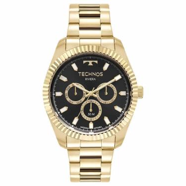 Imagem de Relógio Technos Masculino Riviera Dourado 6P79Bz/1P