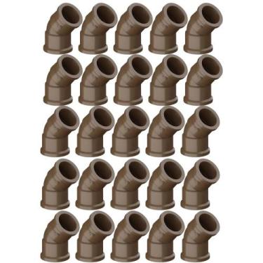 Imagem de Kit com 25 Unidades Joelho Soldável 45º 25mm Tigre