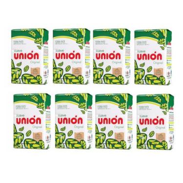 Imagem de 8 Erva Mate Chimarrão UNION SUAVE ORIGINAL Argentina 500g