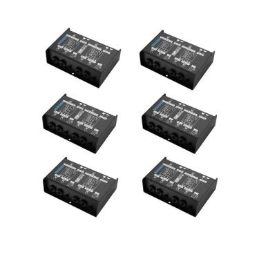 Imagem de Kit 6 Direct Box Passivo Duplo Wireconex WDI 500.2 Casador de impedância