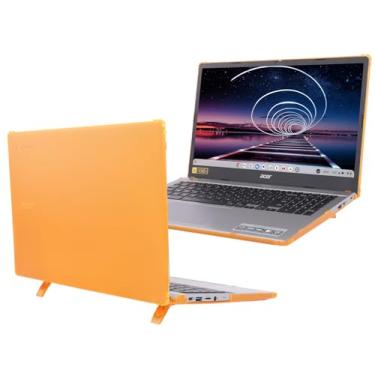 Imagem de mCover Capa compatível apenas com notebooks Acer Chromebook 315 CB315-5H 2023-2025 de 15,6 polegadas (não serve para nenhum outro modelo Acer) - Laranja
