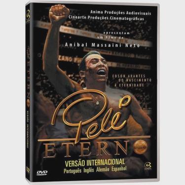 Imagem de DVD Pelé Eterno Versão Internacional 1 DVD Anima Produções Audiovisuais Dolby Digital 5.1