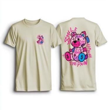 Imagem de Camiseta Urso Smile The Pain - REF1493-Masculino