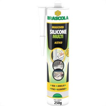 Imagem de Cola Silicone Brascoved 250G Acetico Incolor - BRASCOLA