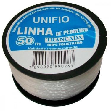 Imagem de Linha Pedreiro Trancada Unifio 50M - Kit C/12