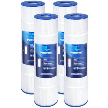 Imagem de PURIFRIZ Filtro De Piscina Cl 460 Compatível Com Jandy 460, Cv460, Pjan115, Unicel C-7468, Filbur Fc-0810, Fc-6410, Ultral-A9, Aladdin 21501, Tecido Aprimorado 4 X 115 Pés Quadrados, C De: 27" 7", P