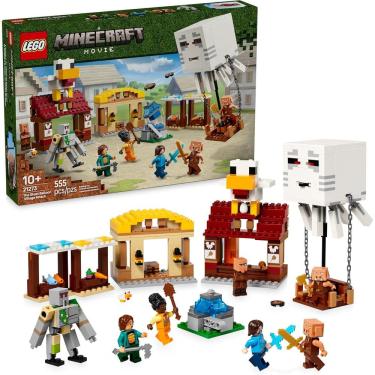 Imagem de LEGO Minecraft Movie  - O Ataque da Vila do Balão Ghast 21273