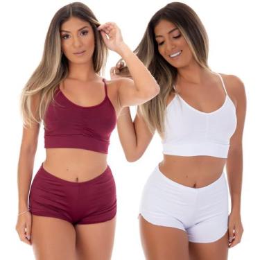 Imagem de Dakota Lingerie e Modas, Rubro, Branco, G - 40/42