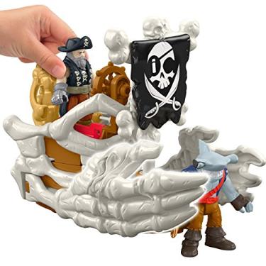 Imagem de Imaginext Piratas Barco do Billy Bones Fisher Price Dhh64